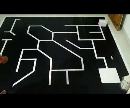 Line Follower Bot and Mesh Solver for Meshmerize Competition
