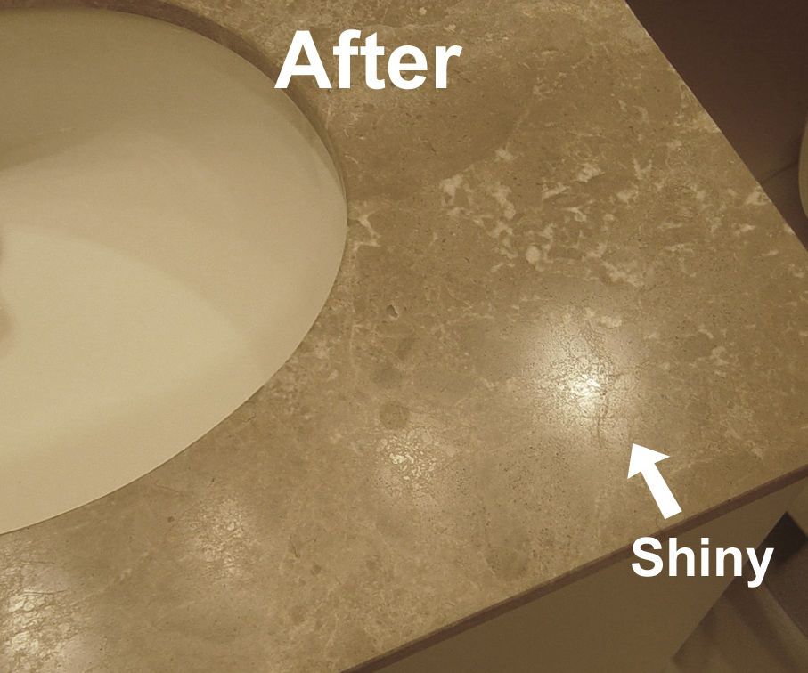 How to Polish a Damaged Marble Countertop