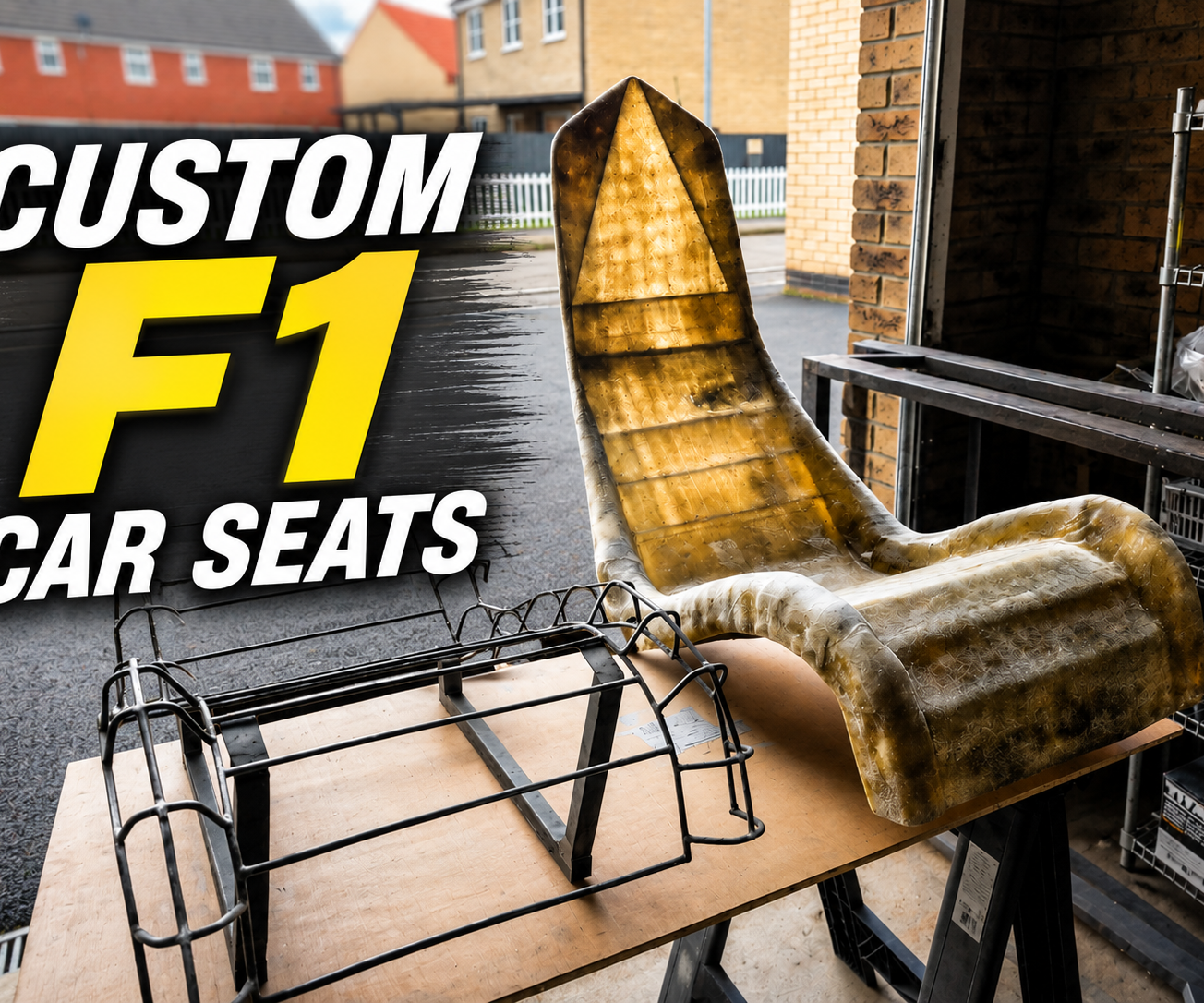 How to make Seats for a 2 Seater Formula 1 Car