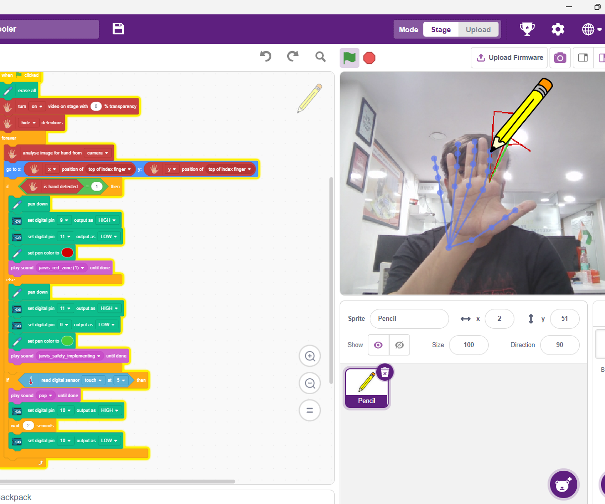 AI Fusion - AirFusion Is an AI-powered Gesture-controlled Interactive System That Uses Computer Vision and Arduino.