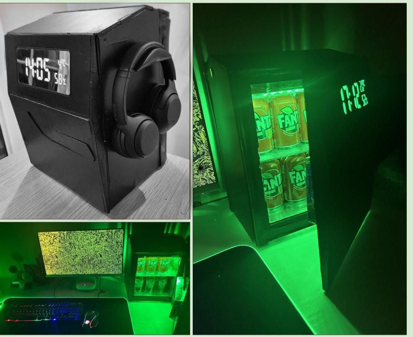 How to Build a Cyberpunk Mini Fridge for Your Gaming Setup