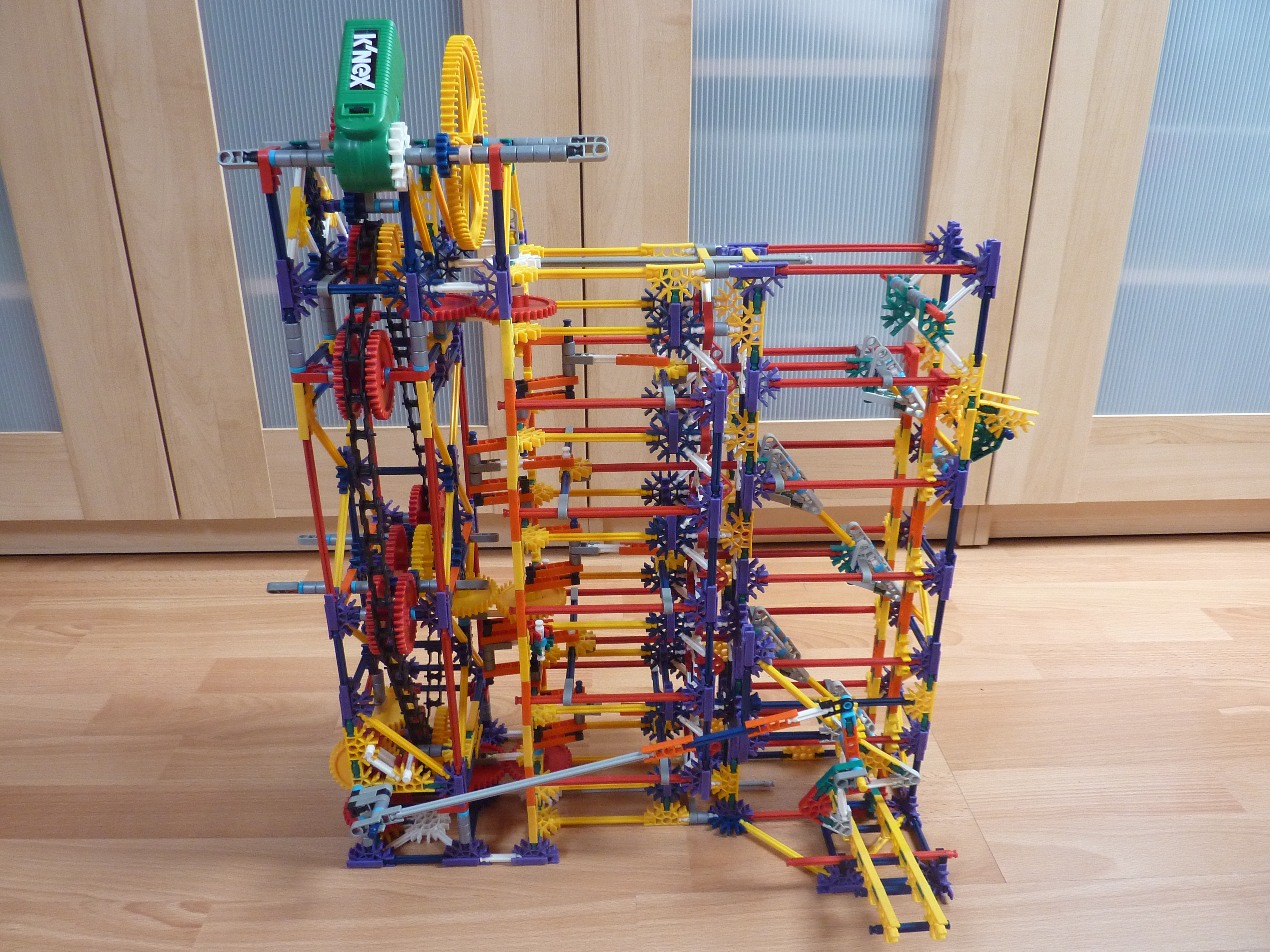 Push Lift, a Knex Ball Machine Lift