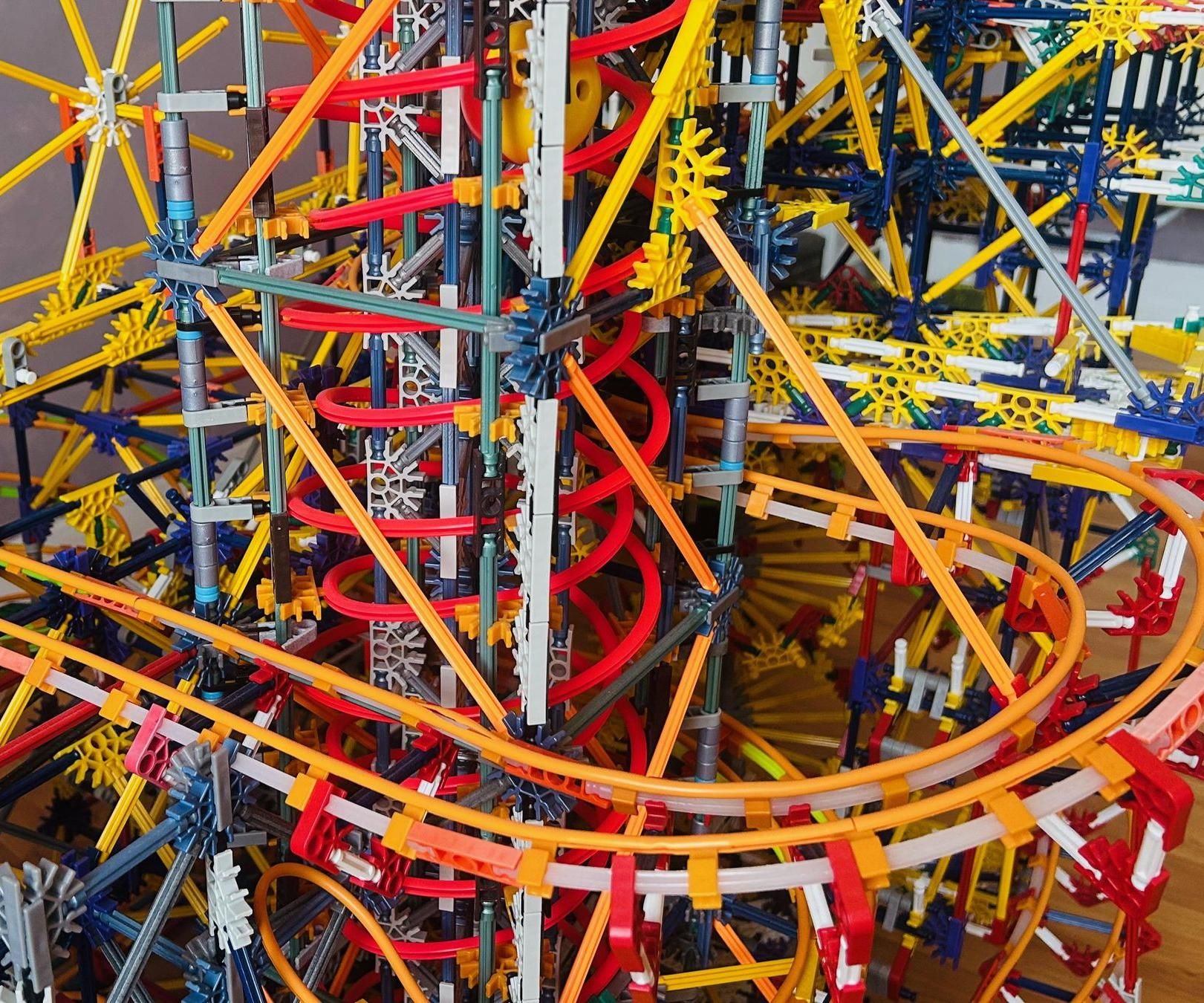 Grasshopper - a Knex Ball Machine