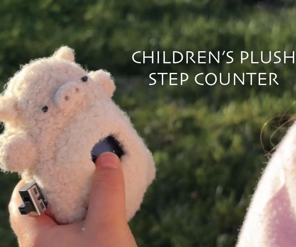 Children's Plush Step Counter