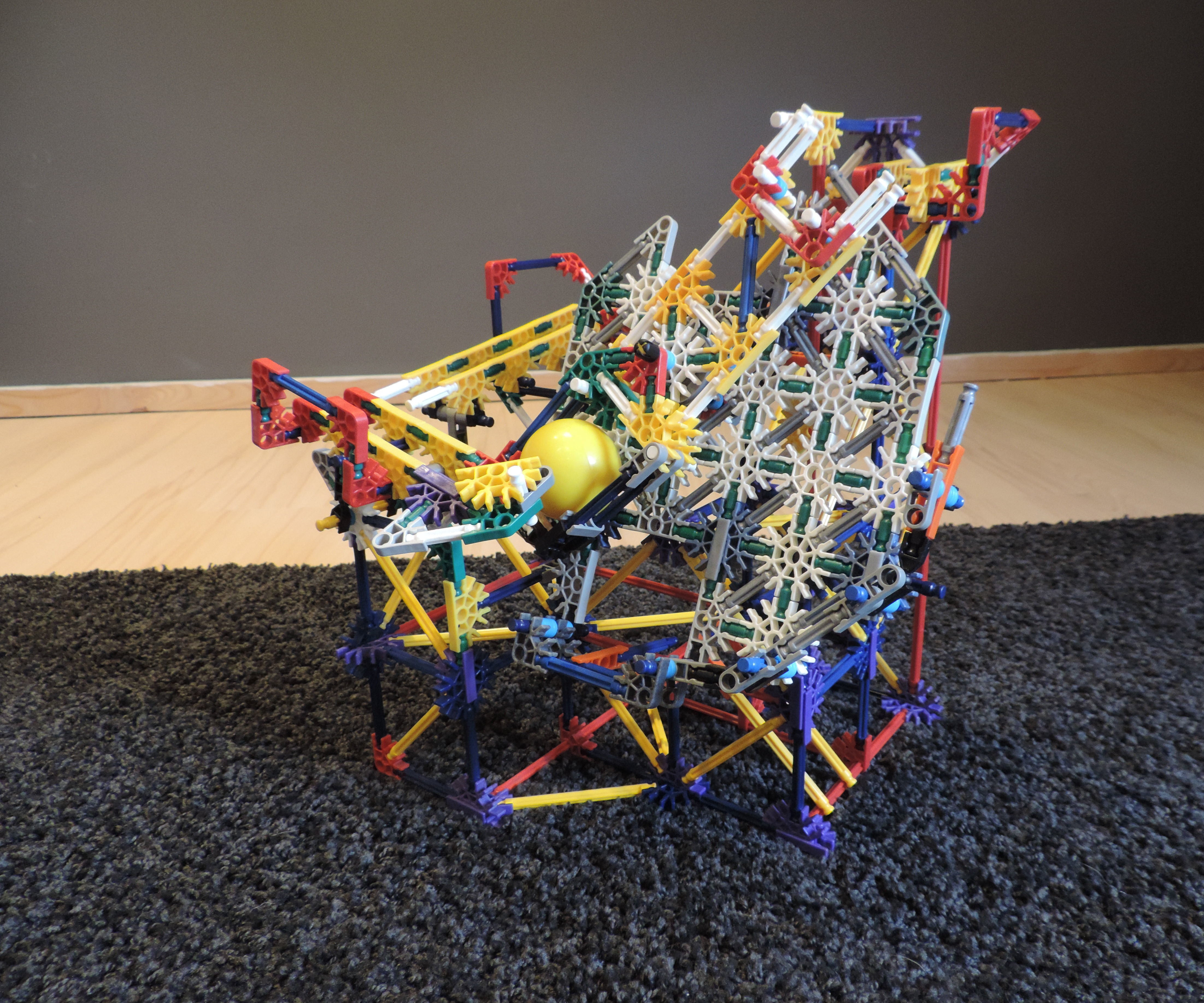 Knex Ball Machine Element: Knex Ball Lifter