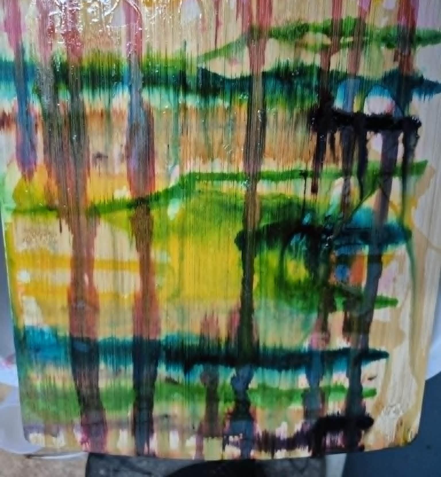 Making Wooden Cutting Boards and Treasure Chest With Dyes and Epoxy Resin for Art.