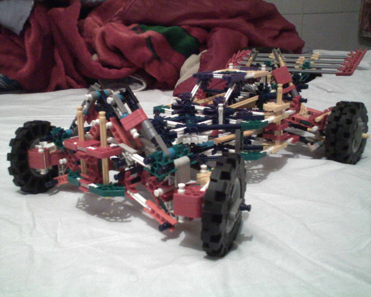 Knex Buggy Independent Suspension and Steering