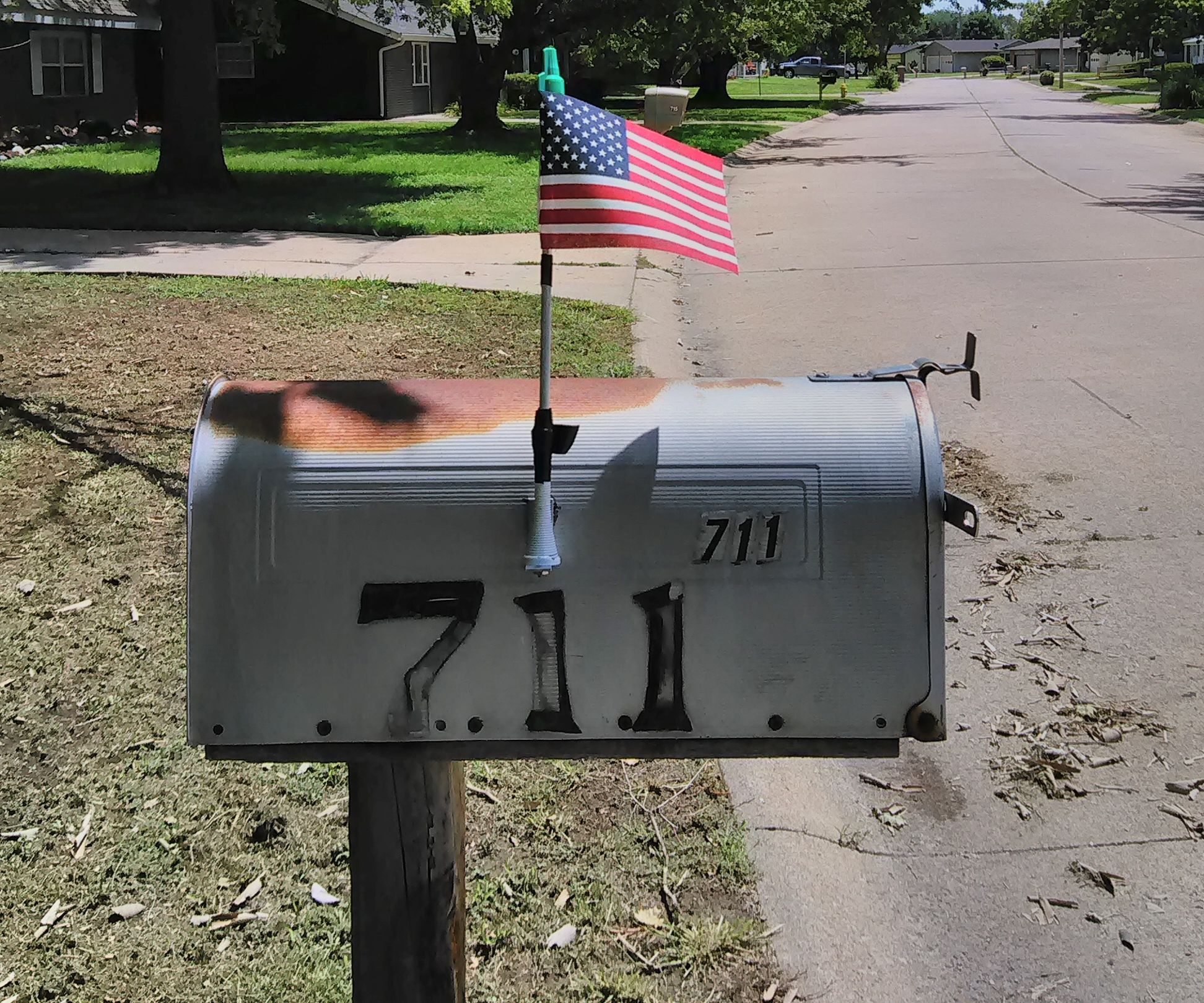 Mailbox Delivery Indicator Flag