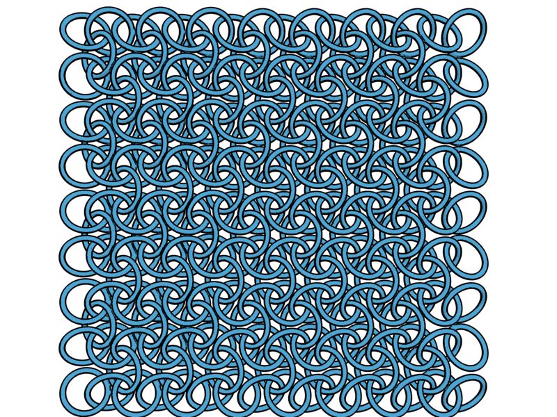 ChainMaille 101: Hoodoo Hex Sheet