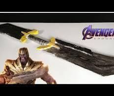 How to Make Avengers Endgame Thanos New Sword From Cardboard