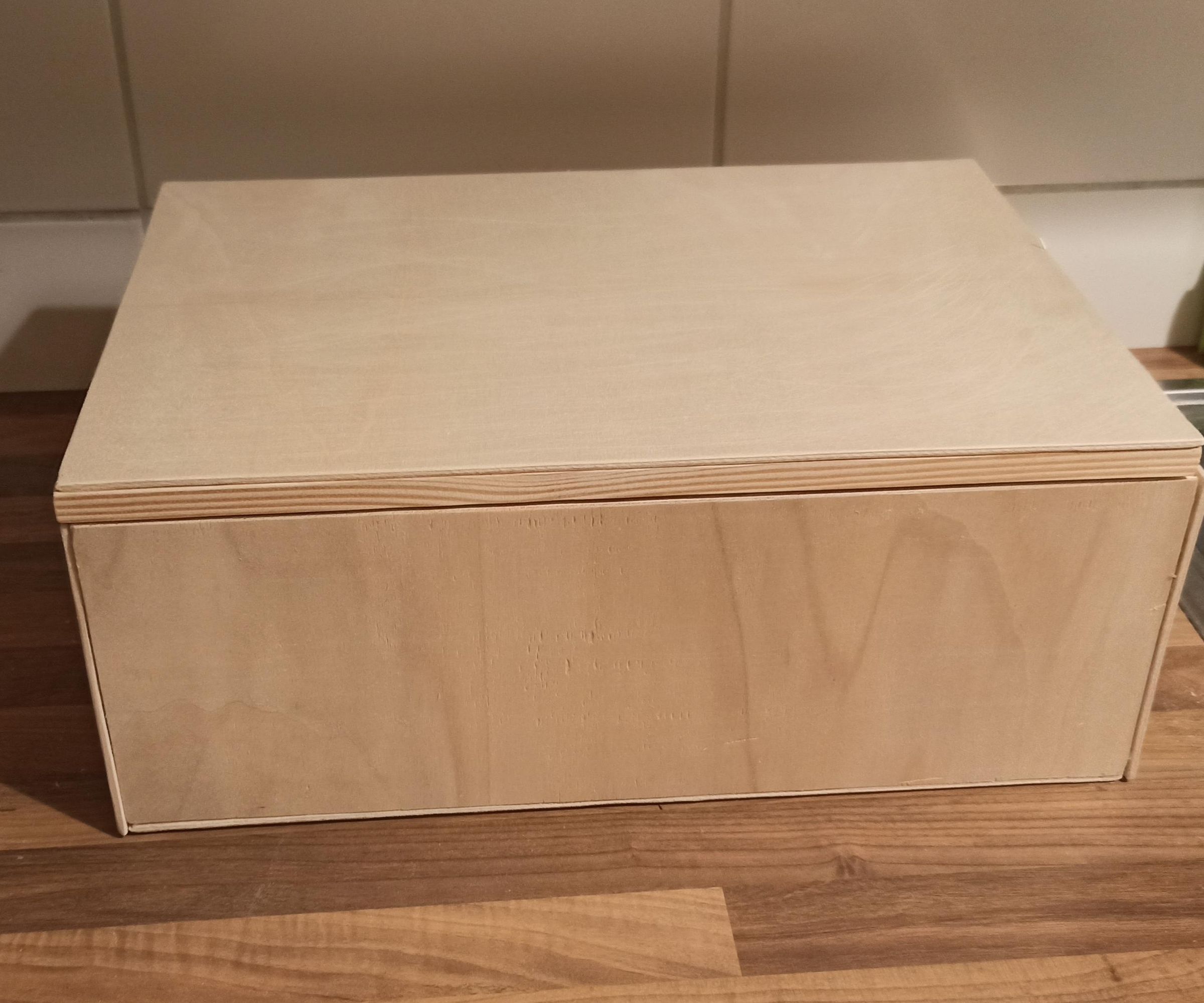 I Built a Wooden Box