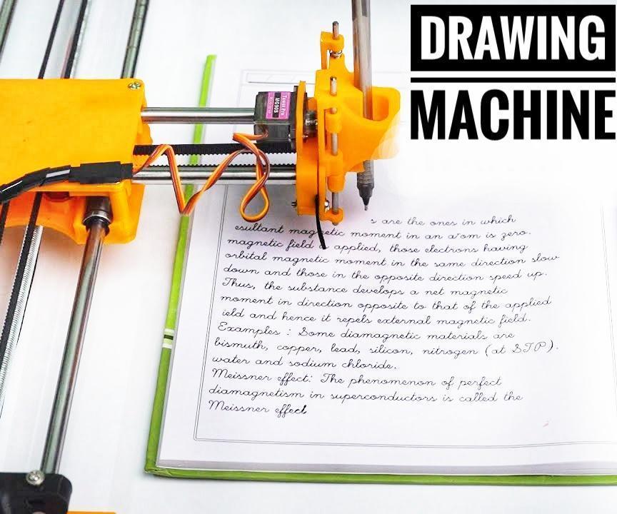 Make DIY Homework Writing Machine at Home