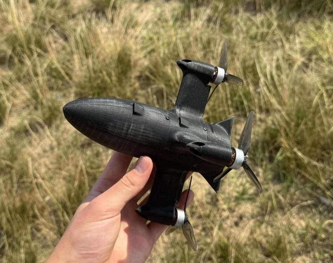 3D-Printed Sub-250g Rocket Drone – Full Build and Files