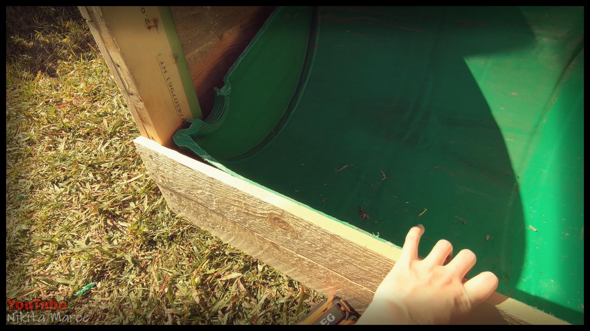 How to build a Livestock feeder DIY building animal trough Step by step instructions farm build with pallet wood (24).jpg