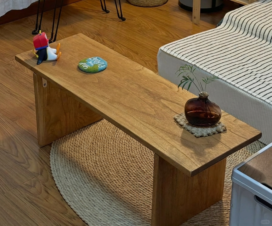 DIY No-Drill Minimalist Mid-Century Modern Coffee Table