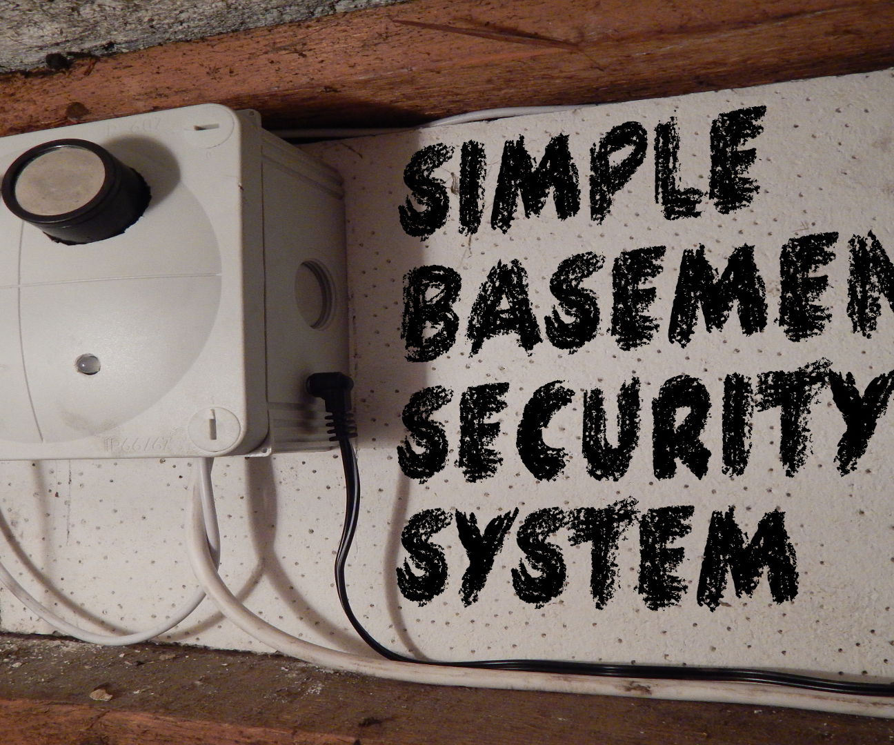 Simple Basement Security System