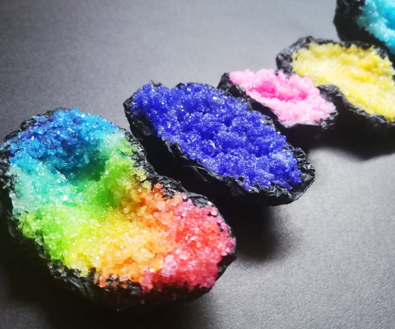 Sugar and Glue Crystals / Geodes