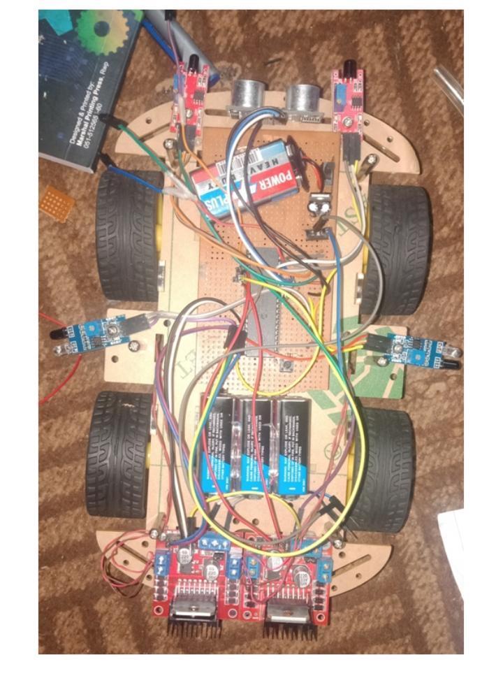  Fire Fighting Robot