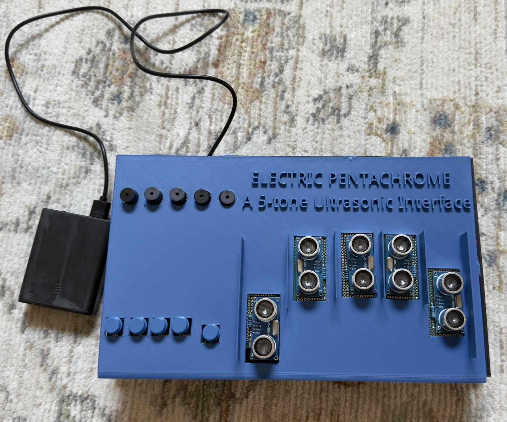 The Electric Pentachrome: a 5-tone Touchless Musical Interface