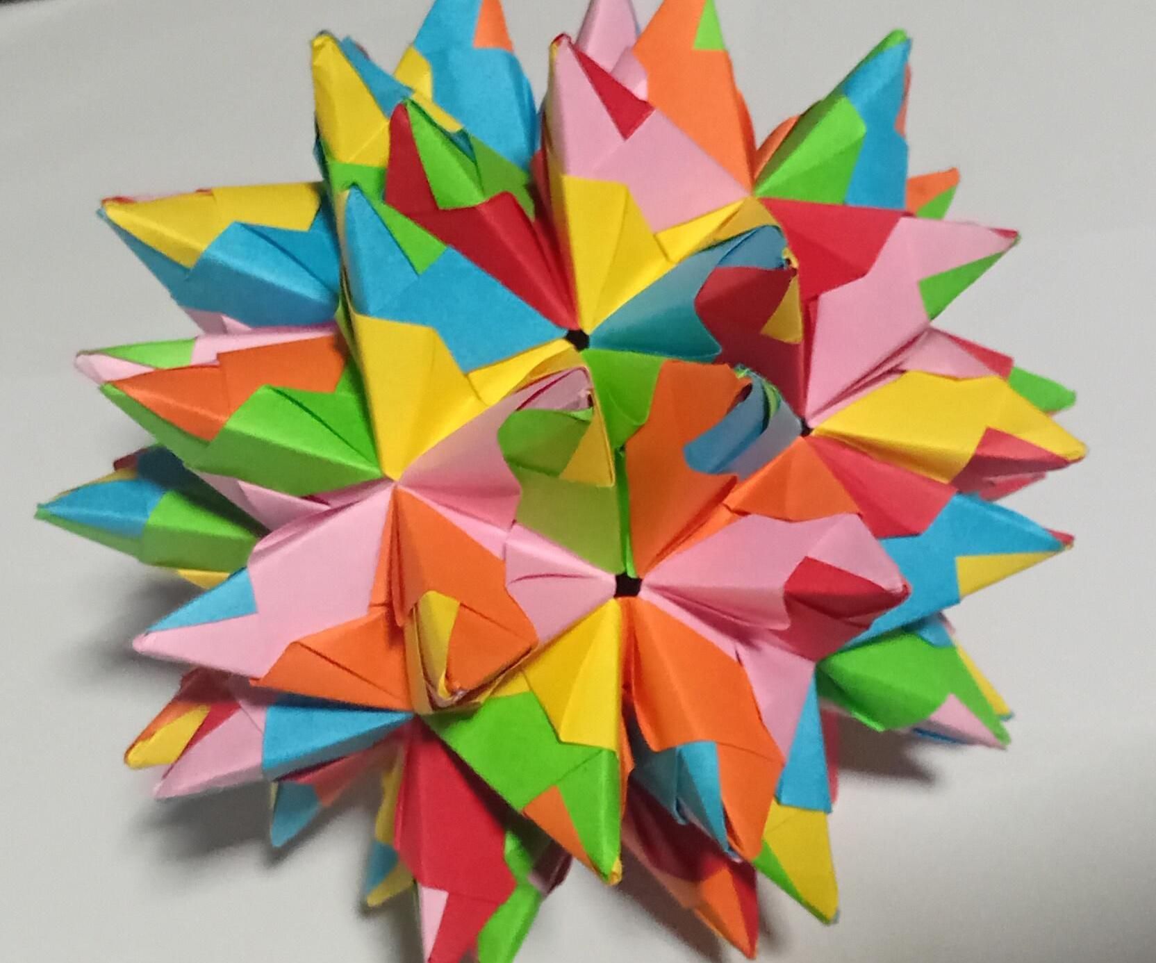 Multicolored Stellated Truncated Icosahedron