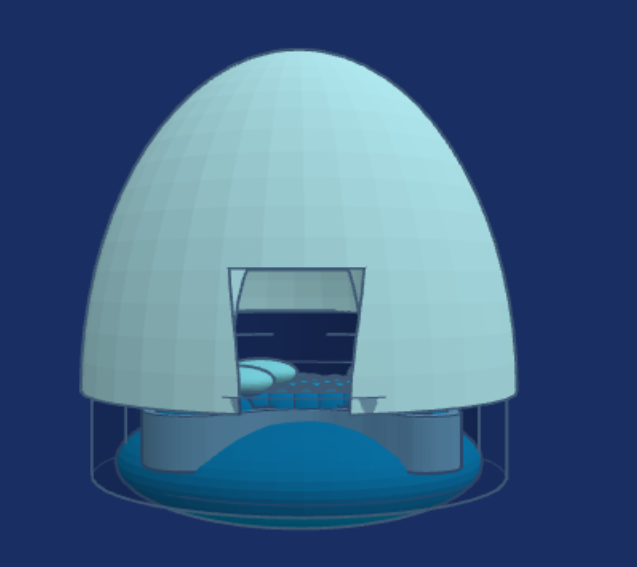 The Serenity Shell: Where Peace Takes Shape