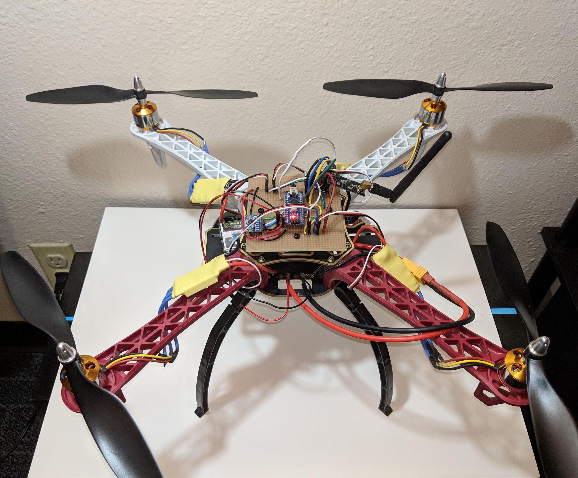 Semi-Autonomous QuadCopter