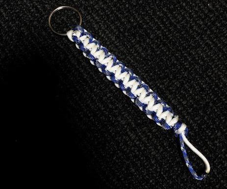 Paracord Cobra Key Chain
