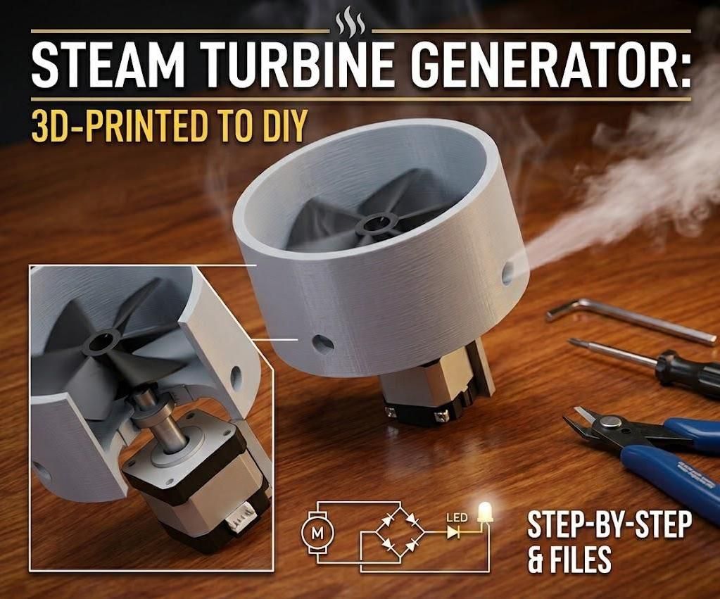 Pot Lid Steam Generator