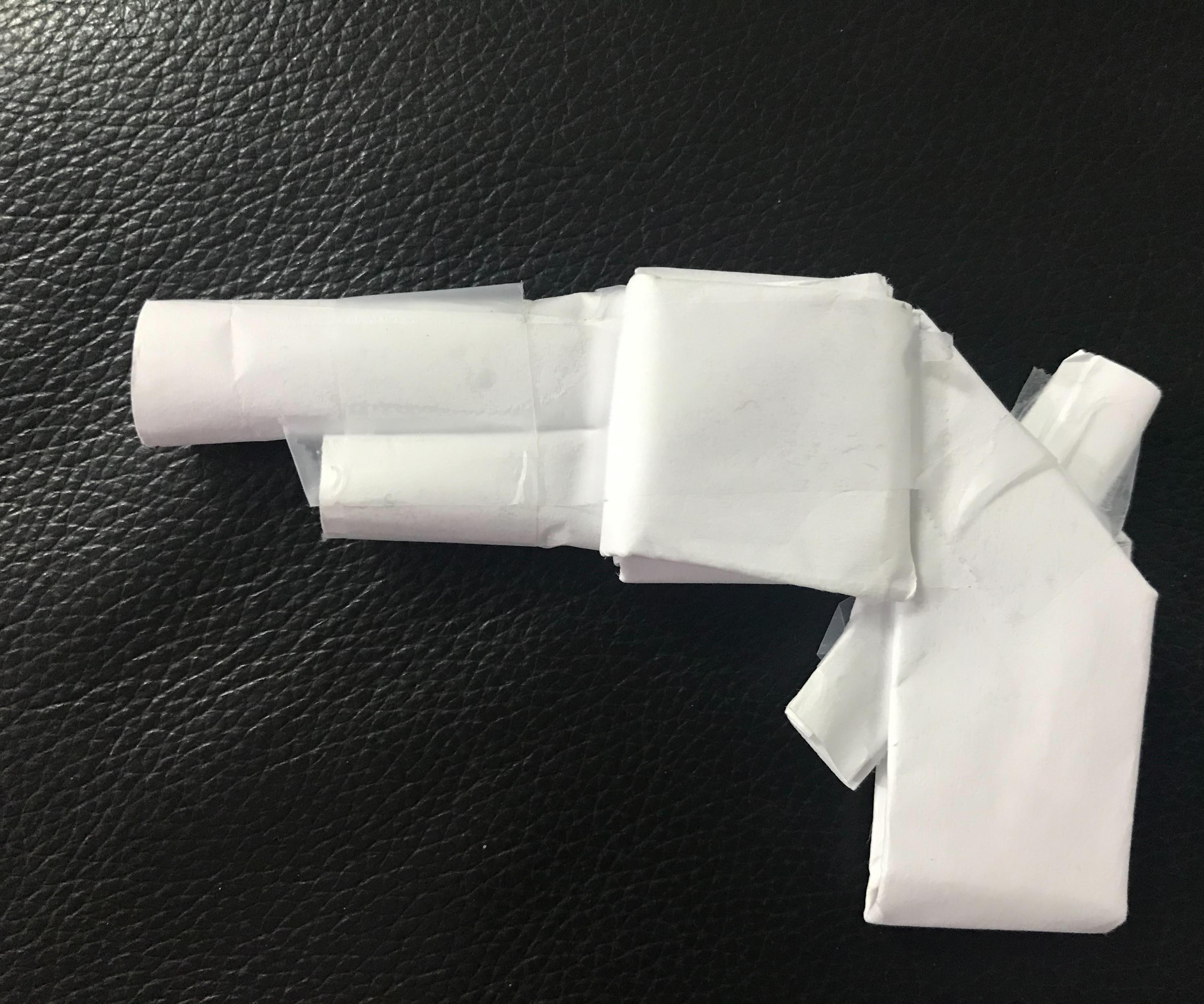 How to Make a Paper Revolver