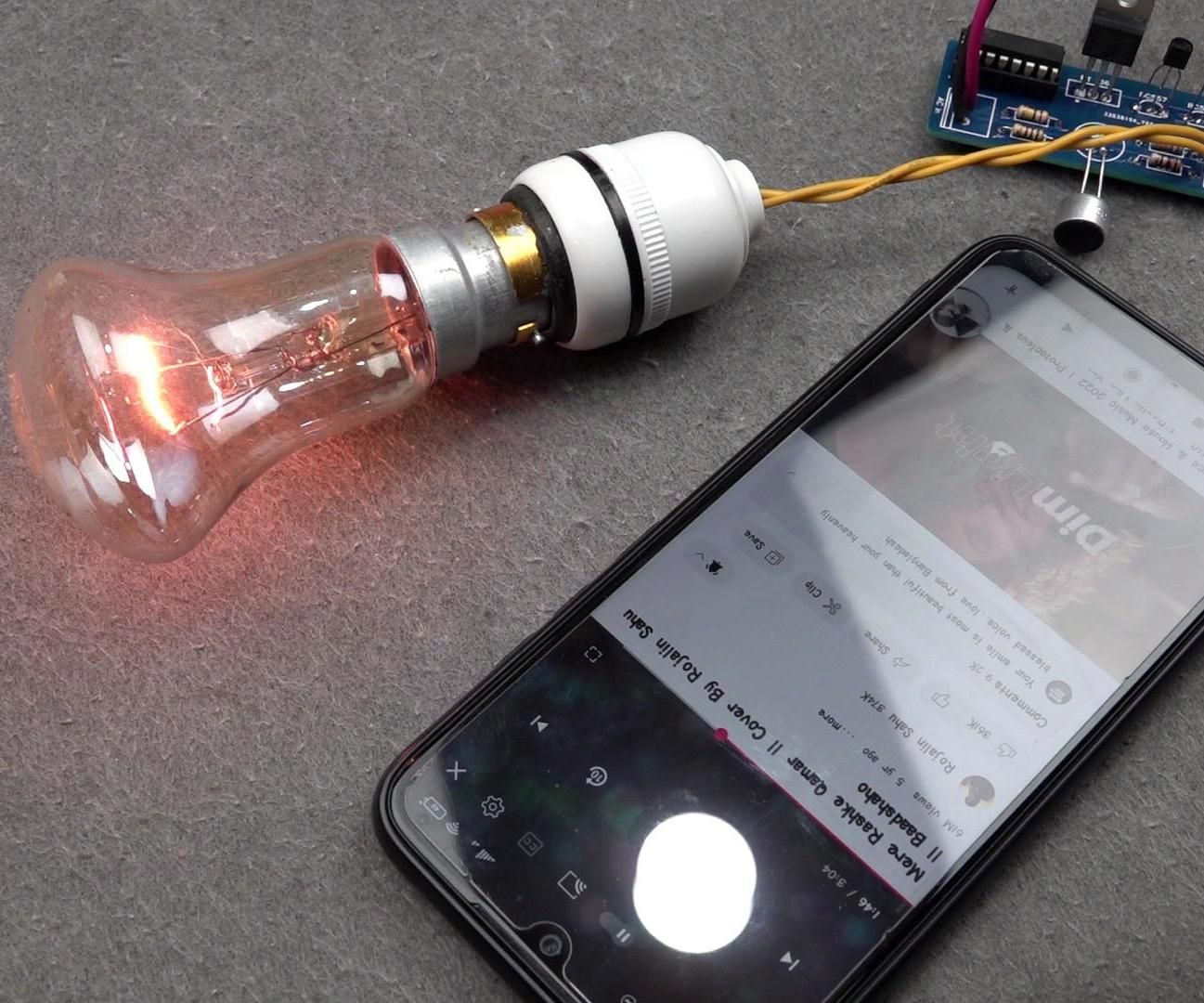 How to Make Music Reactive Light Circuit