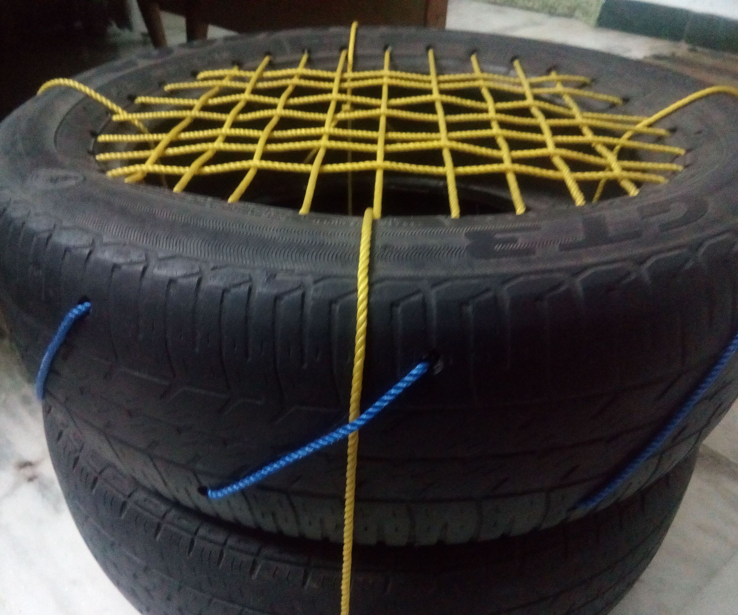 Tyre Chair (Simple and Easy)