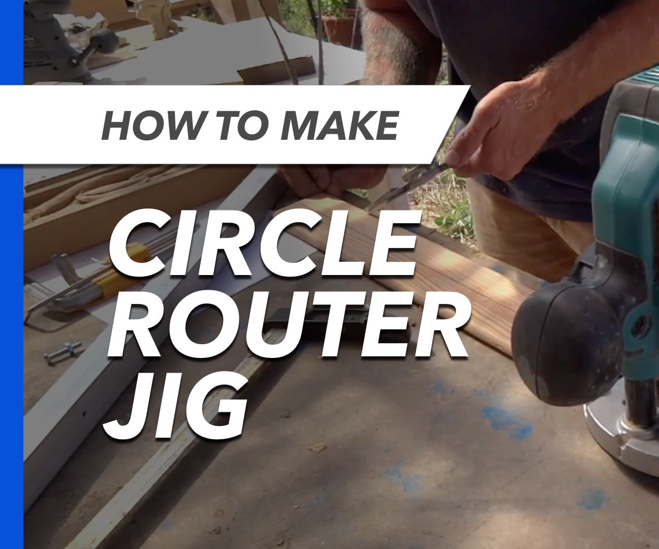 How to Make a Router Circle Jig