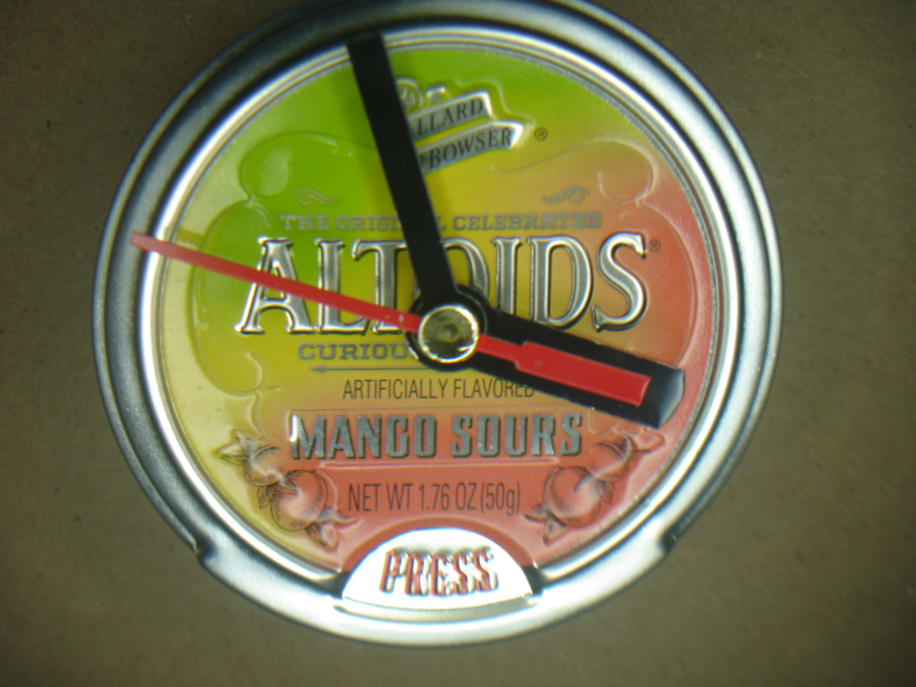 Altoids Clock