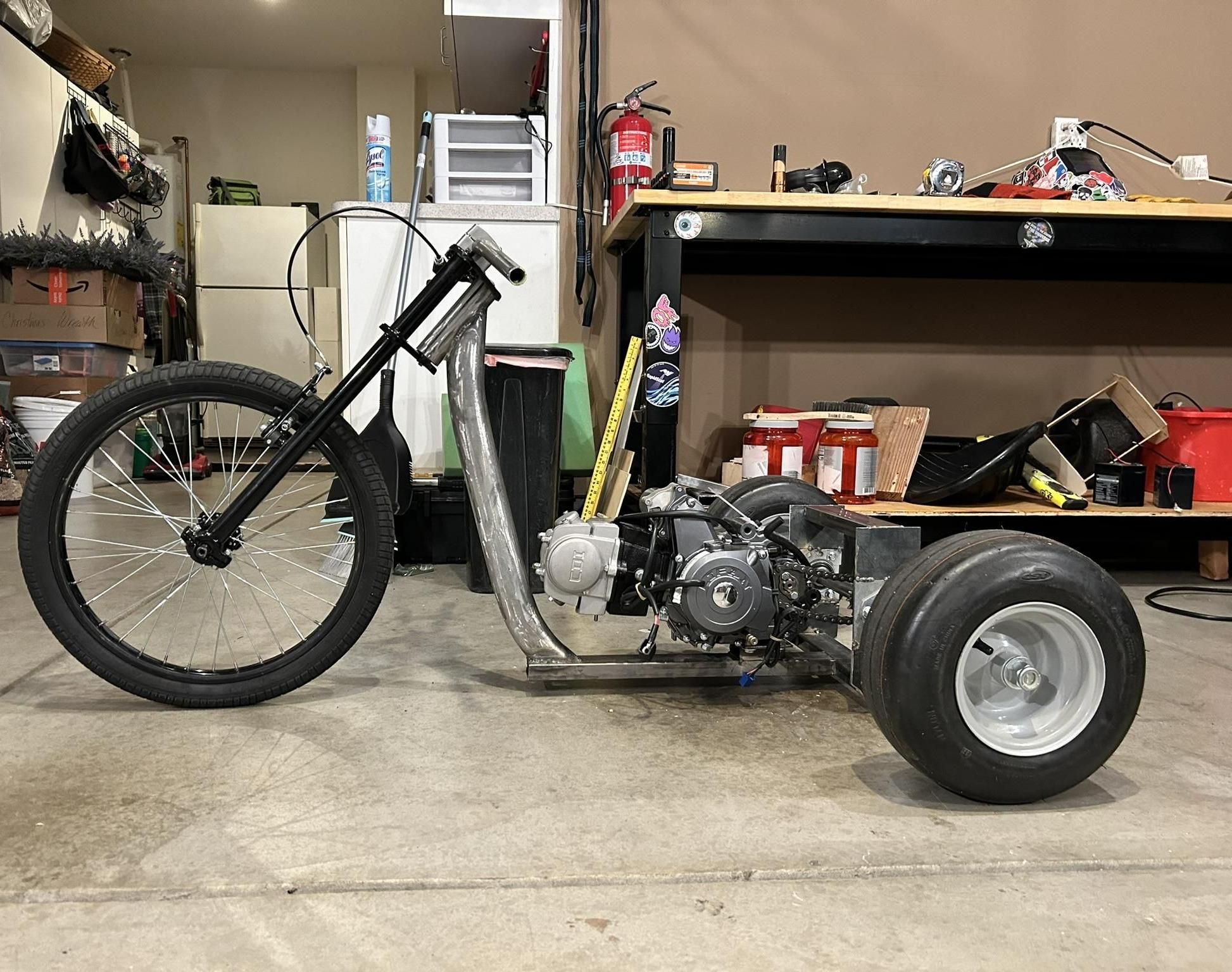 125cc Motorized Drift Trike