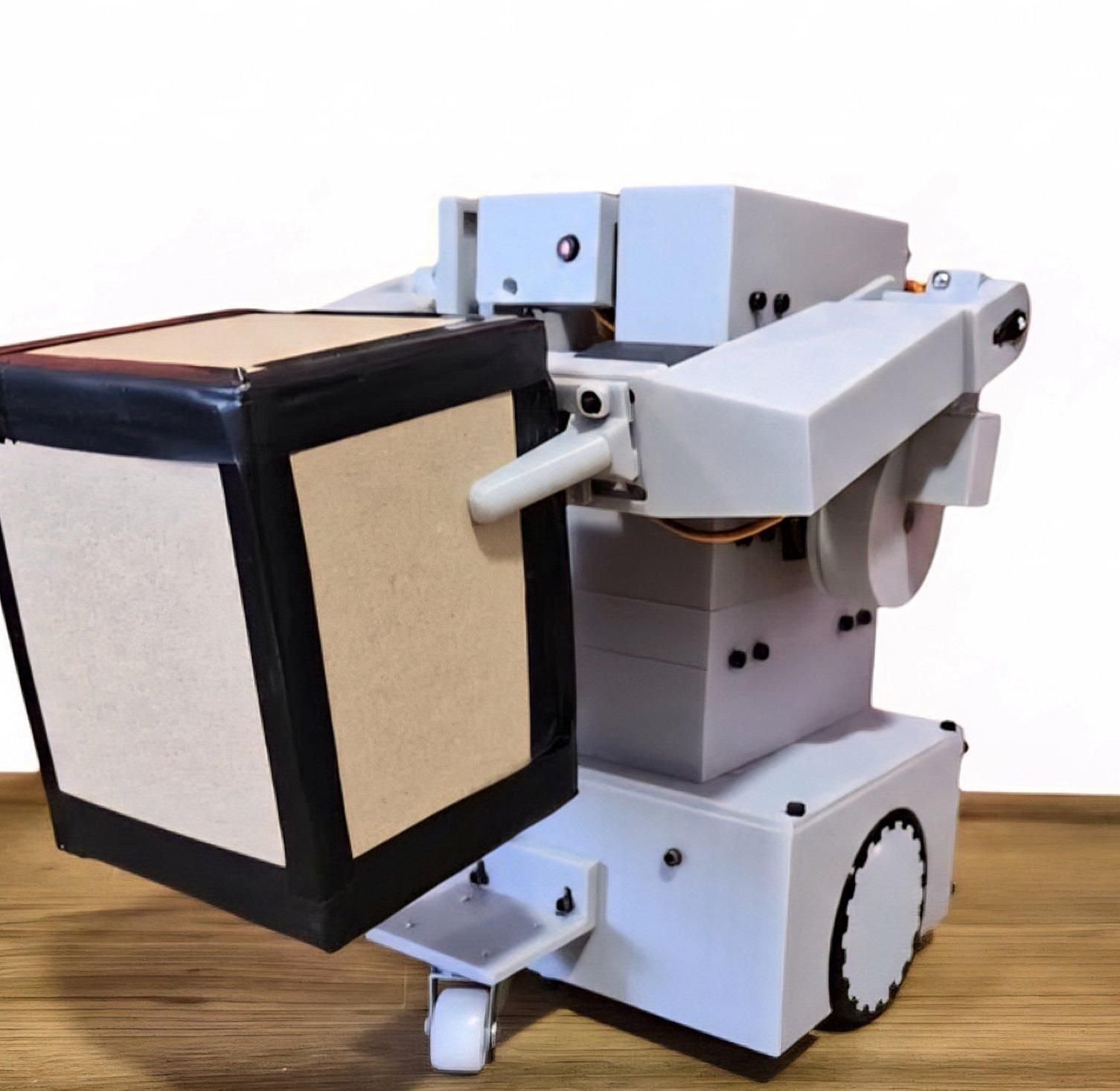 ESP32 WiFi Package Sorting Robot With Live Camera