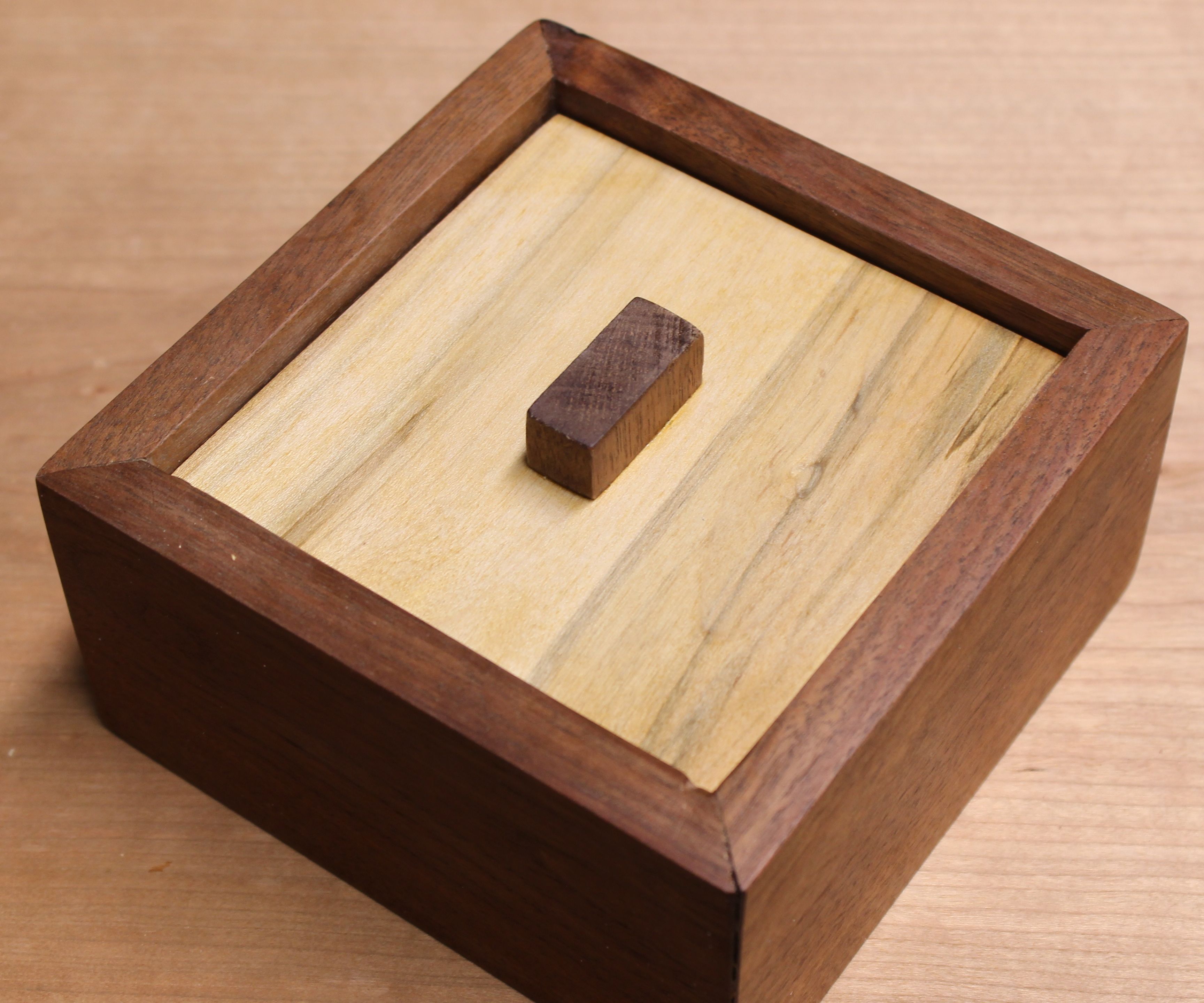 Wooden Puzzle Box