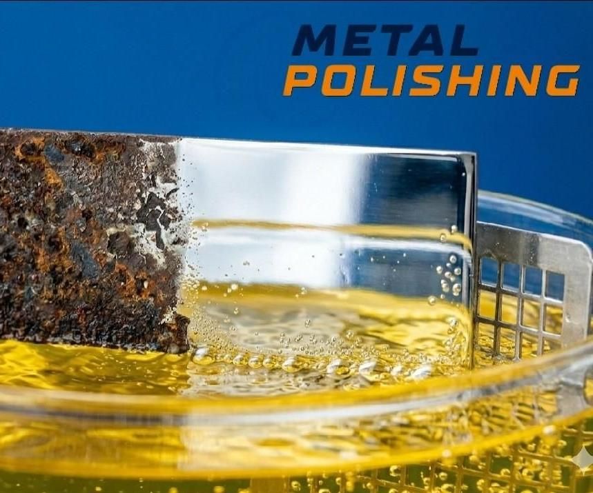 The Safest and Cheapest Electrochemical Metal Polishing at Home