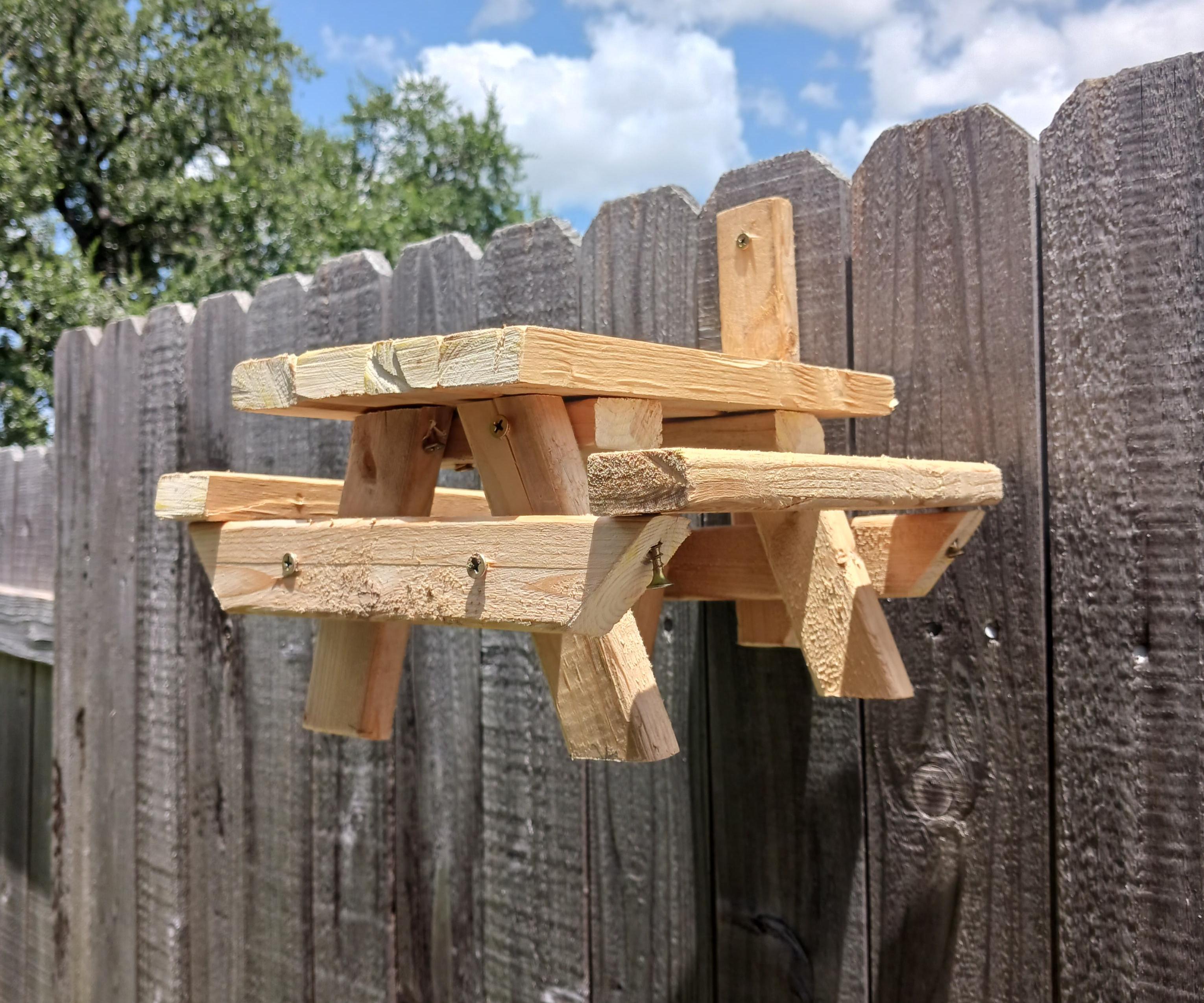Squirrel / Bird Picnic Table