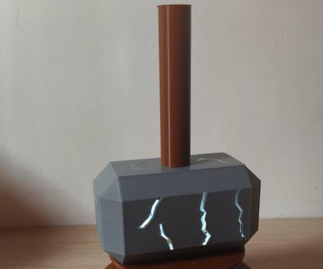 Thor Levitating Hammer With Lights