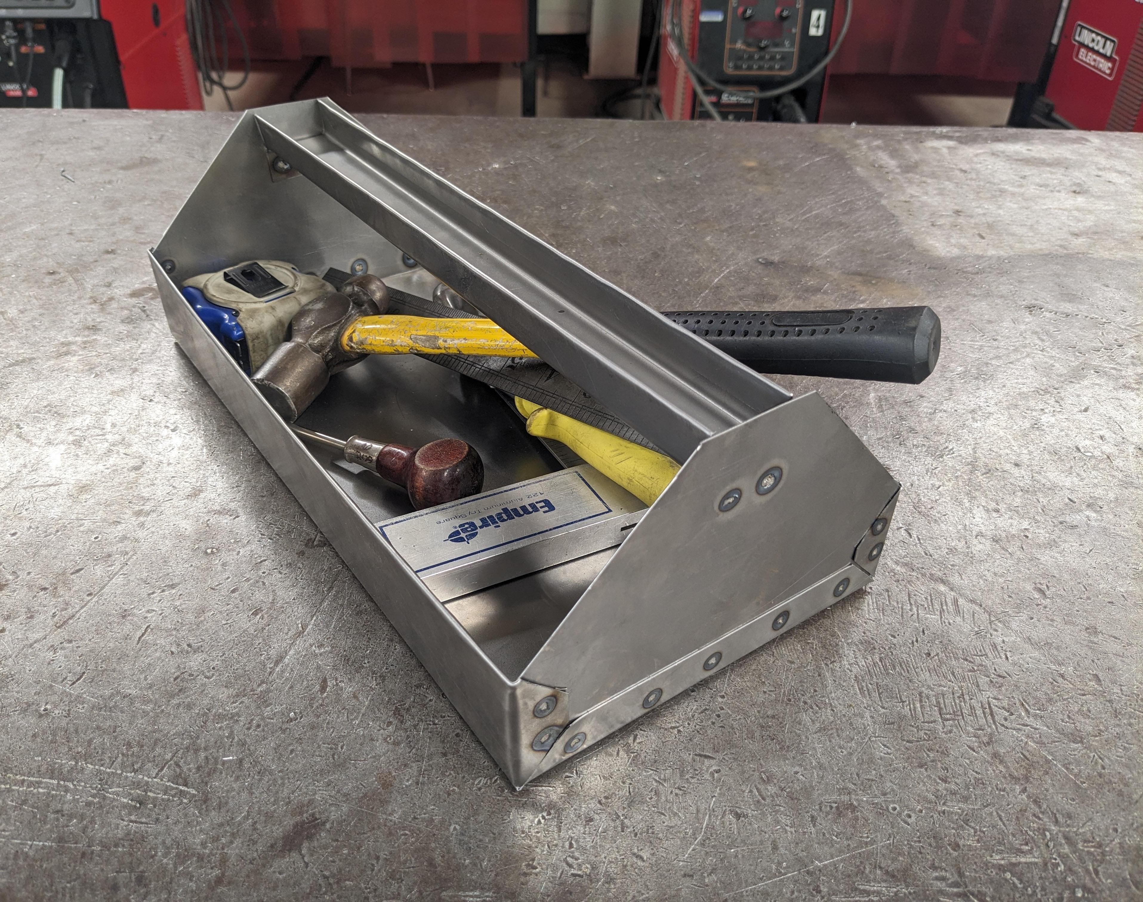 Sheet Metal Tool Tray