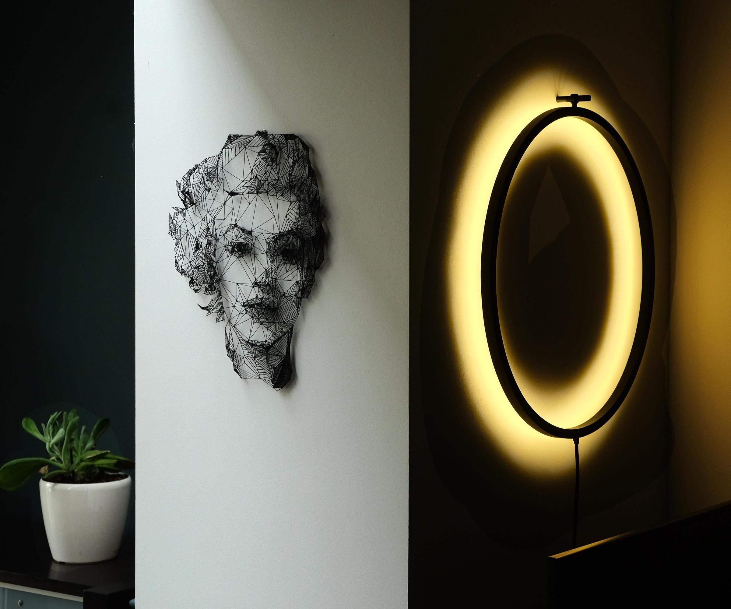 The RING - Lamp With Progressive Lighting, IR Controlled