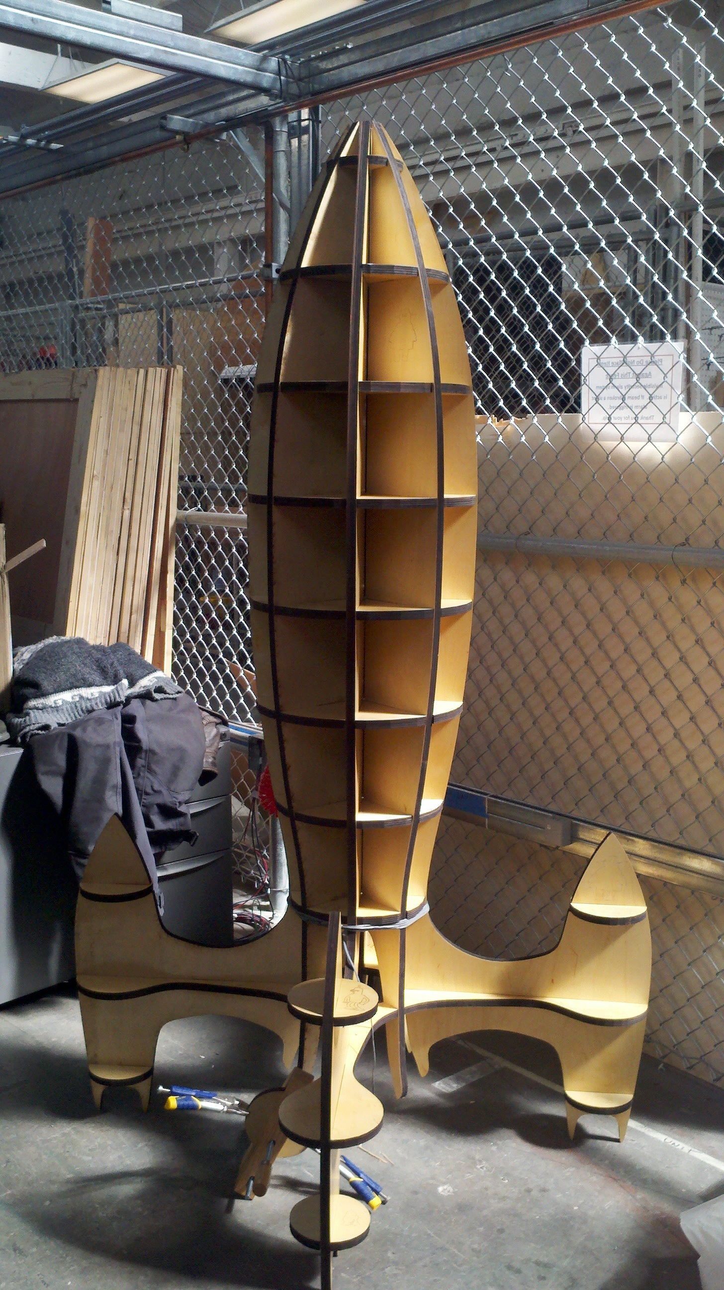 Rocket Bookshelf