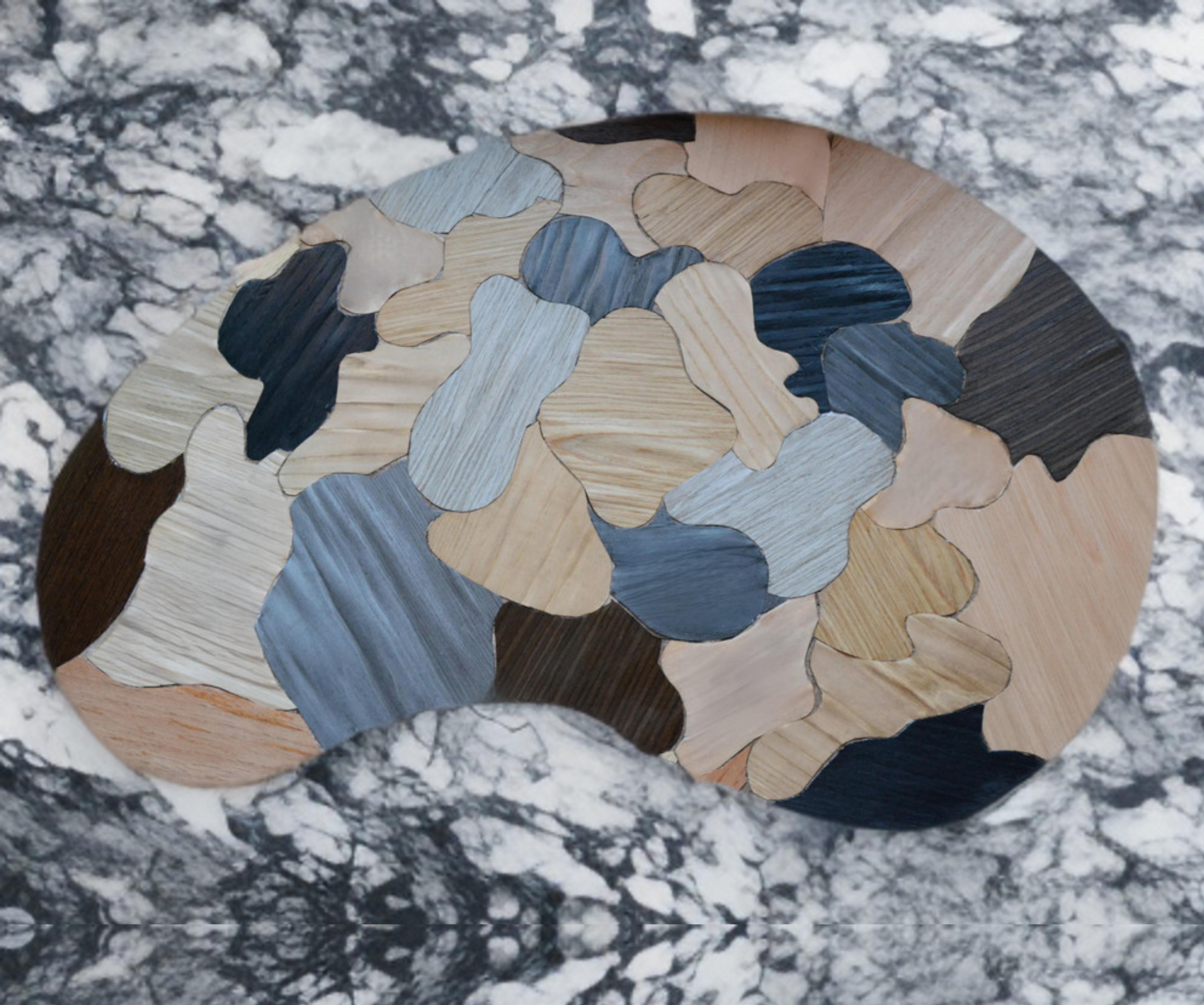 Veneer Table Top | Veneer Patches With Different Wood Types