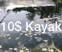 10$ Stretch Wrap Kayak