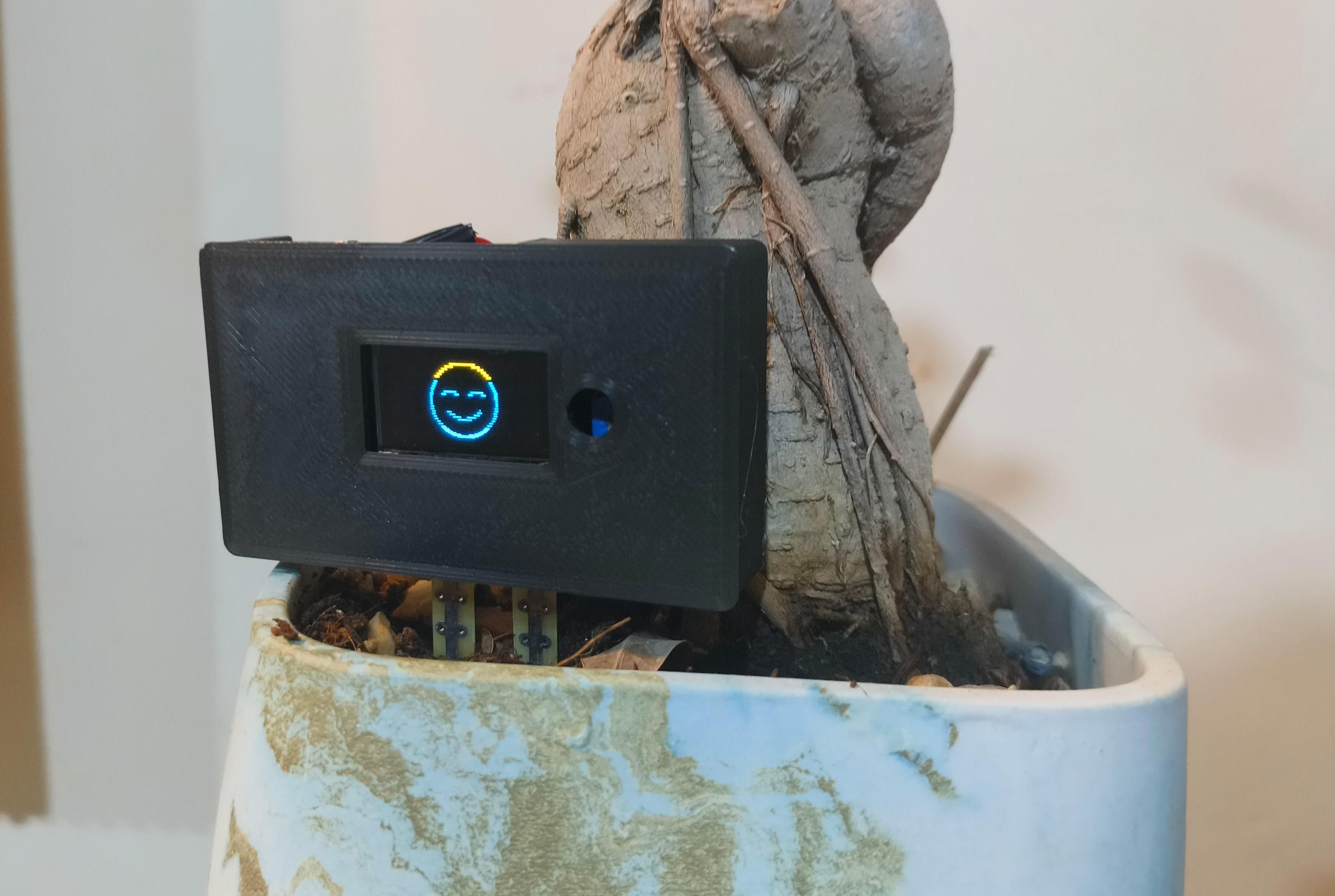 Planto: Plant Watering Checker Using ESP32 and Emojis