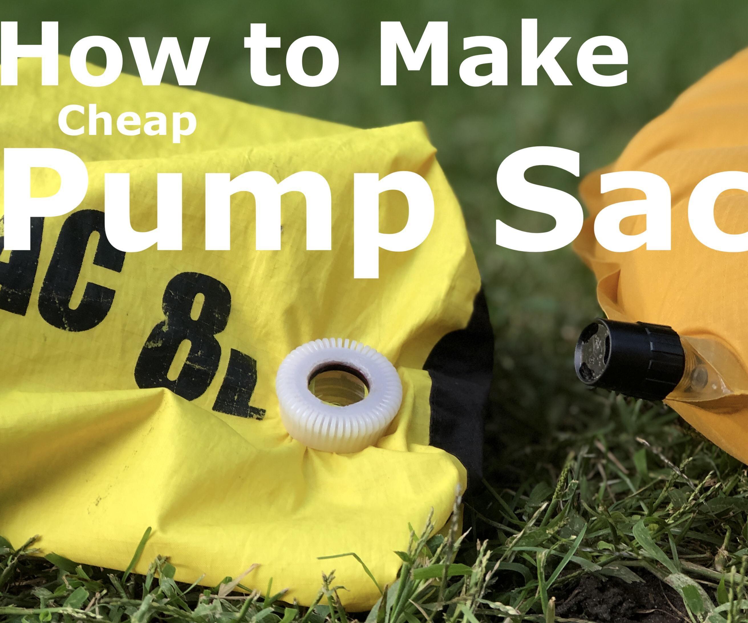 Dry Bag -> Pump Sack + Camp Shower