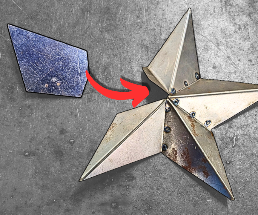 Metal Barn Star