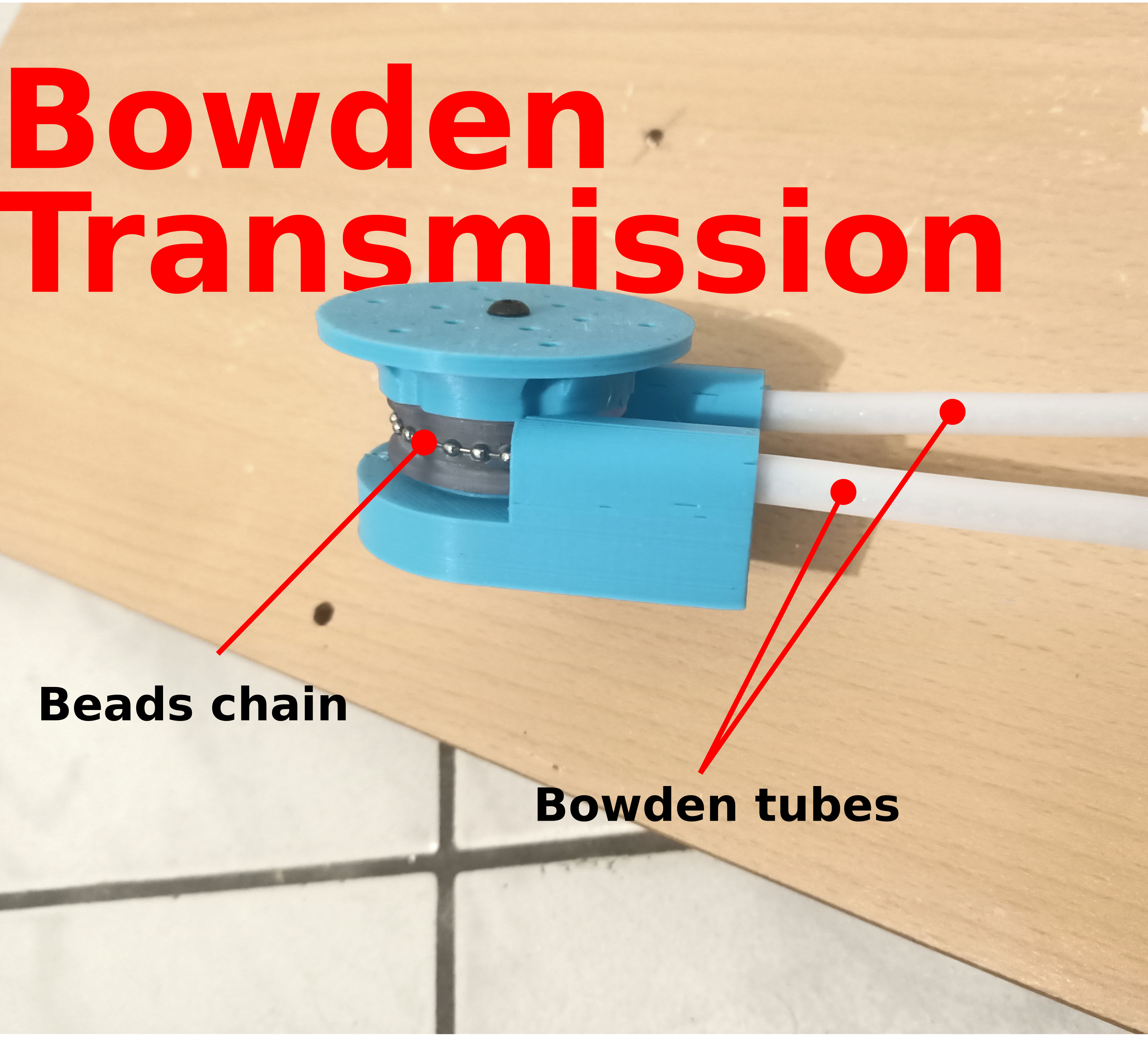Bowden Tube Transmission