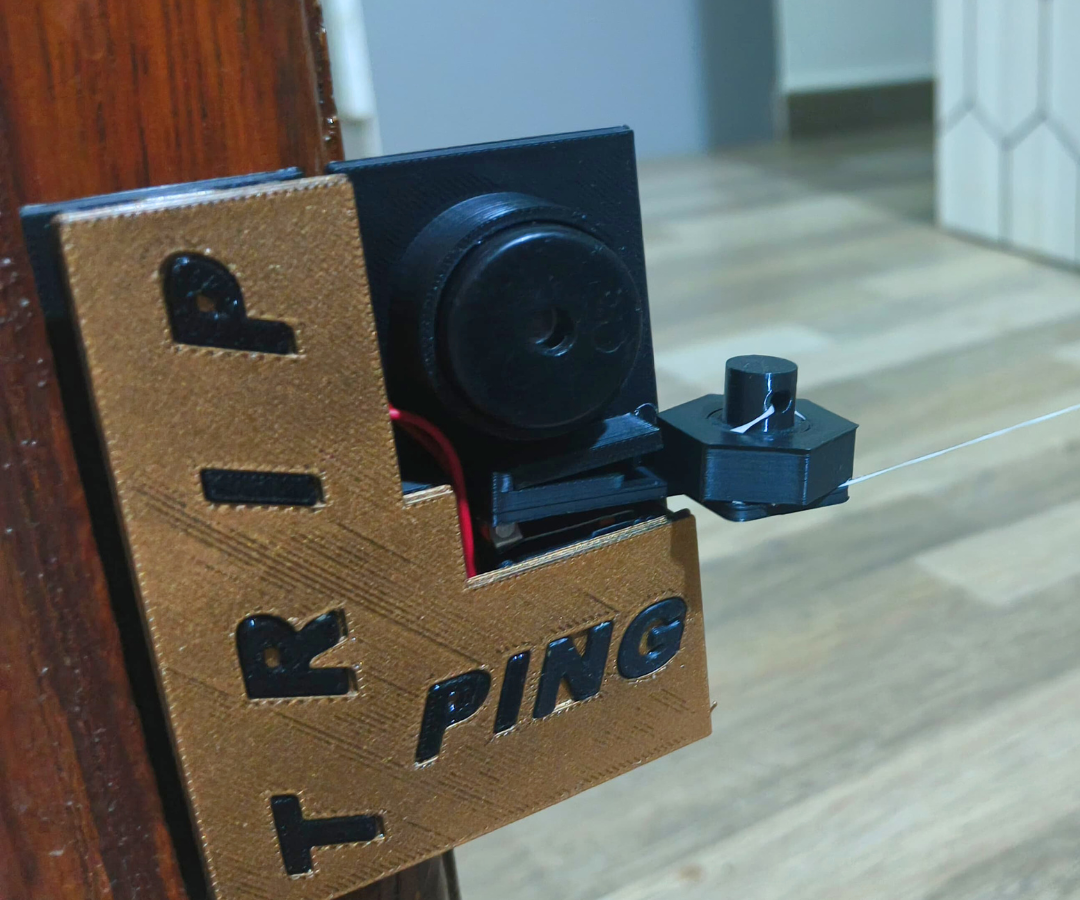 TripPing: a Trip Wire Alarm (Rechargeable)